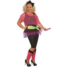 80 s plus size costume the