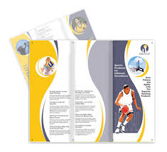 Sports Basketball Games Brochure Templates