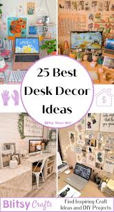 25 unique desk decor ideas for home