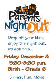 Parents Night Out Flyer Template Pictures To Pin On 27
