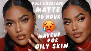 10hr very matte makeup routine for oily