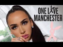 one love manchester makeup tutorial