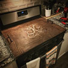 Wooden Stove Top Covers