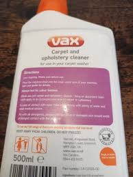 vax aaa pet concentrate carpet