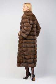 Long Graphite Sable Fur
