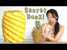 secret trick to eating pineapple avoid