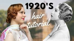 1920 s hair tutorial finger waves