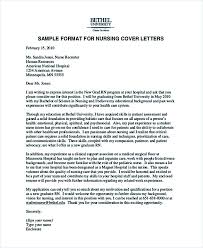 10 Nursing Cover Letter Sample How To Write Perfect