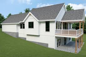 Sloping Lot House Plan