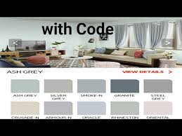 Grey Colour Mixing Chart All Grey