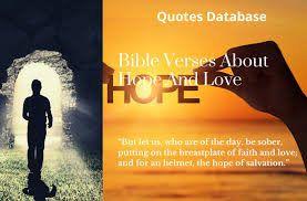 Bible Verses About Hope And Love | 30 What Is Hope Quotes