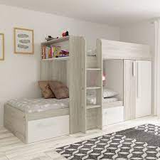 With our cabin bed, you can rest, work, and look good the bed includes 3 storage drawers and a spacious wardrobe with 2 shelves for folded clothes and a hanging rail. 6 Great Mid Sleepers With A Wardrobe Desk Drawers Storage