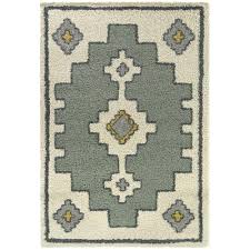 geometric area rug