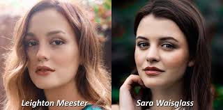 The next generation and degrassi: Family Face Claims Leighton Meester X Sara Waisglass