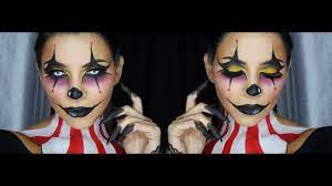 clown face makeup tutorial by tina