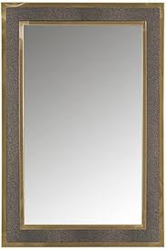 Looking for rectangle wall mirrors, buy frameless bathroom rectangle mirrors on discounted price? Bara Gold Rectangular Wall Mirror 60cm X 90cm Cfs Furniture Uk