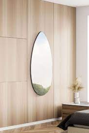 Frameless Glass Wall Mirror 120cm X