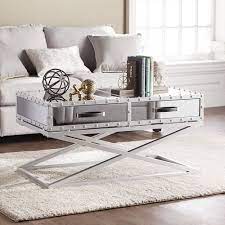 mirrored coffee table the glamorous
