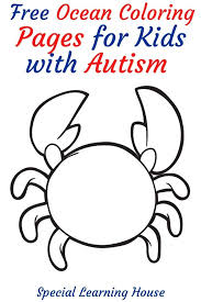 School's out for summer, so keep kids of all ages busy with summer coloring sheets. Ocean Coloring Pages For Kids With Autism Special Learning House