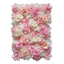 Artificial Flower Wall Romantic Diy