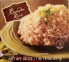 trader joe s brown rice