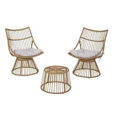Caryl Outdoor Wicker 2 Seater Set