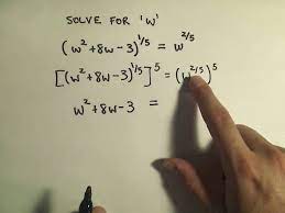 solving an equation involving rational