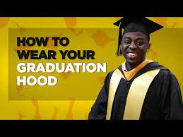 The most misunderstood, most improperly worn piece of academic regalia is the hood. How To Wear Graduation Hood Youtube