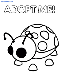 Maybe you would like to learn more about one of these? Adopt Me Coloring Pages Wonder Day Com