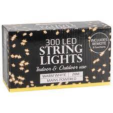 300 led warm white indoor and outdoor