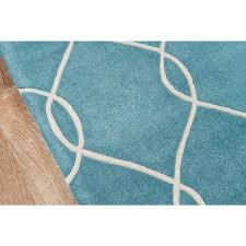 momeni bliss teal 2 ft x 8 ft indoor