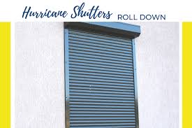 Lastly, measure the depth of the glass door. Roll Down Hurricane Shutters For Storm Protection Che
