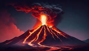 volcano eruption images free