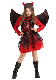 s sparkling devil dress costume