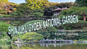 4k shinjuku gyoen national garden