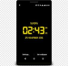 digital clock flip clock android clock