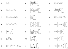 Math Exercises Math Problems Sequence