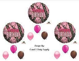 happy birthday party balloons