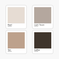 Neutral Brown Color Palette Color