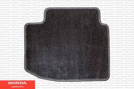 genuine honda black carpet floor mats