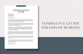 free condolence letter for loss of