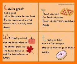 Easter dinner prayer for children. Easy To Learn Short Mealtime Prayers To Teach The Children Intelligent Domestications