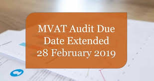 Mvat Audit Fy 2017 18 Due Date 15 January 2018 Turnover