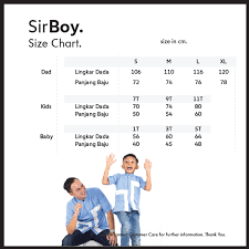 Simplymii Size Chart