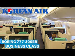 korean air boeing 777 300er business