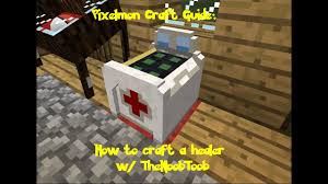 pixelmon craft guide how to make a