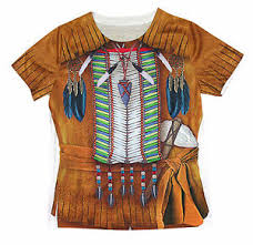 Details About Child Native American Indian Brave T Shirt Costume