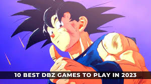 10 best dragon ball z games to play in