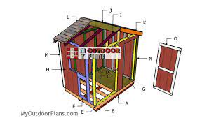 6x8 Ice Fishing House Plans
