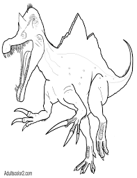 dinosaur coloring pages extinct monsters